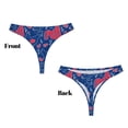 thumbnail image 3 of Fotbe Chicken and Rooster Tanga Sin Costuras para Mujer con Estampado – Panties Invisibles, Transpirables y Cómodos para Uso Diario-4X-Large, 3 of 6