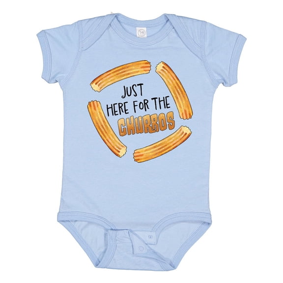Inktastic Just Here for the Churros Boys or Girls Baby Bodysuit