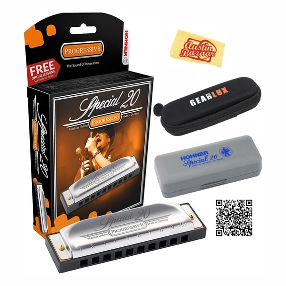 Armónica Hohner Special 20 en tonalidad de B con estuche incluido