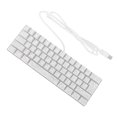 thumbnail image 1 of Teclado Mecánico Para Juegos RGB De 61 Teclas, Teclado Con Cable Compacto Ultradelgado Con 8 Modos De Color Y Anti Fantasma Para PC, Computadora Portátil, Juegos De, 1 of 7