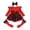 Red, variant on Quealent Newborn Baby Girl Plaid Flannel Ruffle Long Sleeve Romper Dress Fall Outfits Socks Headband Winter Clothes Bodysuit Jumpsuit Photoshoot Cute Vintage (Khaki, 6-9 Months)
