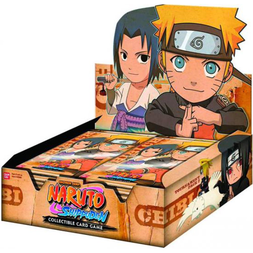 Naruto Shippuden Card Game Chibi Tournament Series 2 Booster Box [24 Packs]