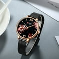 thumbnail image 3 of Women Watches Curren Black Clock Stainless Steel Mesh Quartz Wristwatch Female Casual Charm Watch For Ladies Relogios Feminino - Quartz Wristwatches, 3 of 6