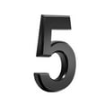 thumbnail image 1 of House Numbers for Outside Use Simple Black Sturdy Number Signs Parts Sign Door Marking Tools DIY Accessory for Apartment Hotel Number 5, 1 of 6