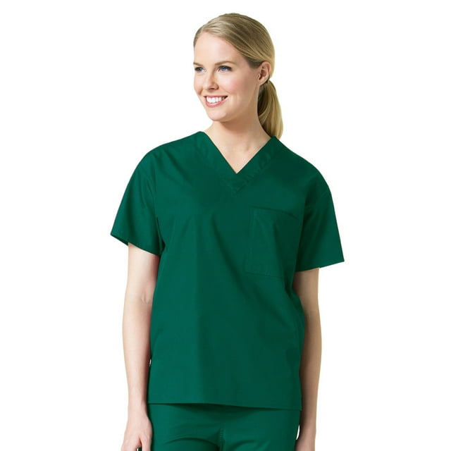 Core par Maevn Haut d'Uniforme Unisexe à Col en V, 1 Poche, Uni