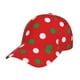 thumbnail image 1 of Fotbe White and Green Polka Dot Gorro Clásico de Béisbol, Gorra Ajustable con Broche Snapback, Gorro de Exterior de Algodón Suave, 1 of 6