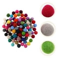 thumbnail image 2 of FUEENIRVA  Multi-Color Wool Felt Balls for DIY Craft Projects 100Pcs, 2 of 9
