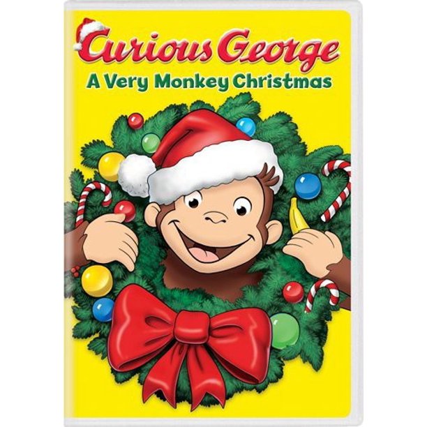 Curious George A Very Monkey Christmas Dvd Walmart Com Walmart Com