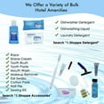 thumbnail image 5 of Hotel Size Toiletries Set | H2O Therapy All-In-Kit Amenities For Hotels, Airbnb & Rentals | .85 oz Hotel Shampoo & Conditioner, Body Wash, Body Lotion & 1 oz Bar Soap | 75 Piece Travel Kit, 5 of 7