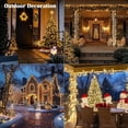 thumbnail image 7 of TT-Fairy Lights Plug in,66FT 200LEDs Waterproof Led String Lights,8 Modes Remote Twinkle Light for Outdoor Indoor Christmas Wedding Birthday Garden Party Decorations,Silver Wire,Warm White, 7 of 7