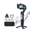 thumbnail image 1 of 3 Axis Gimbal Stabilizer for Gopro Hero 13/12/11/10/9, Handheld Stabilizer for Gopro for Video Recording, IPX4 Waterproof, Bluetooth Control, Compatible with Osmo Camera, Insta360, hohem iSteady Pro4, 1 of 5