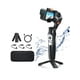 thumbnail image 1 of 3 Axis Gimbal Stabilizer for Gopro Hero 13/12/11/10/9, Handheld Stabilizer for Gopro for Video Recording, IPX4 Waterproof, Bluetooth Control, Compatible with Osmo Camera, Insta360, hohem iSteady Pro4, 1 of 5