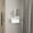White, variant on 26.3" W x 13.7" D x 36.2" H Compact Size - Built - In Mirror for Outfit Check - Any Room - Add Contemporary Touch to Decor