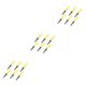 thumbnail image 3 of Tees de Golf Profesional Reutilizable Yuarrent 6 uds Amarillo, 3 of 6