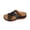 Black, variant on ZEZKT Womens Fashion Orthotic Slides Ladies Lightweight Athletic Yoga Mat Sandals Slip On Thick Cushion Slippers Sandals With Comfortable Plantar Fasciitis Arch Support Black 6.5