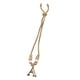 thumbnail image 1 of Pulsera Con Inicial De Letra, Pulsera Con Letra A, Color Dorado, Detalles Ricos Para Salidas, 1 of 7