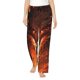 thumbnail image 1 of Fotbe Magma Fire Black Dragon Pantalones de Pijama para Mujer, Pantalones de Dormir, Pantalones Pj con Cordón y Bolsillos-3X-Large, 1 of 6