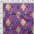 thumbnail image 3 of oneOone Cotton Flex Purple Fabric Asian Paisley Sewing Craft Projects Fabric Prints By Yard 40 Inch Wide, 3 of 4
