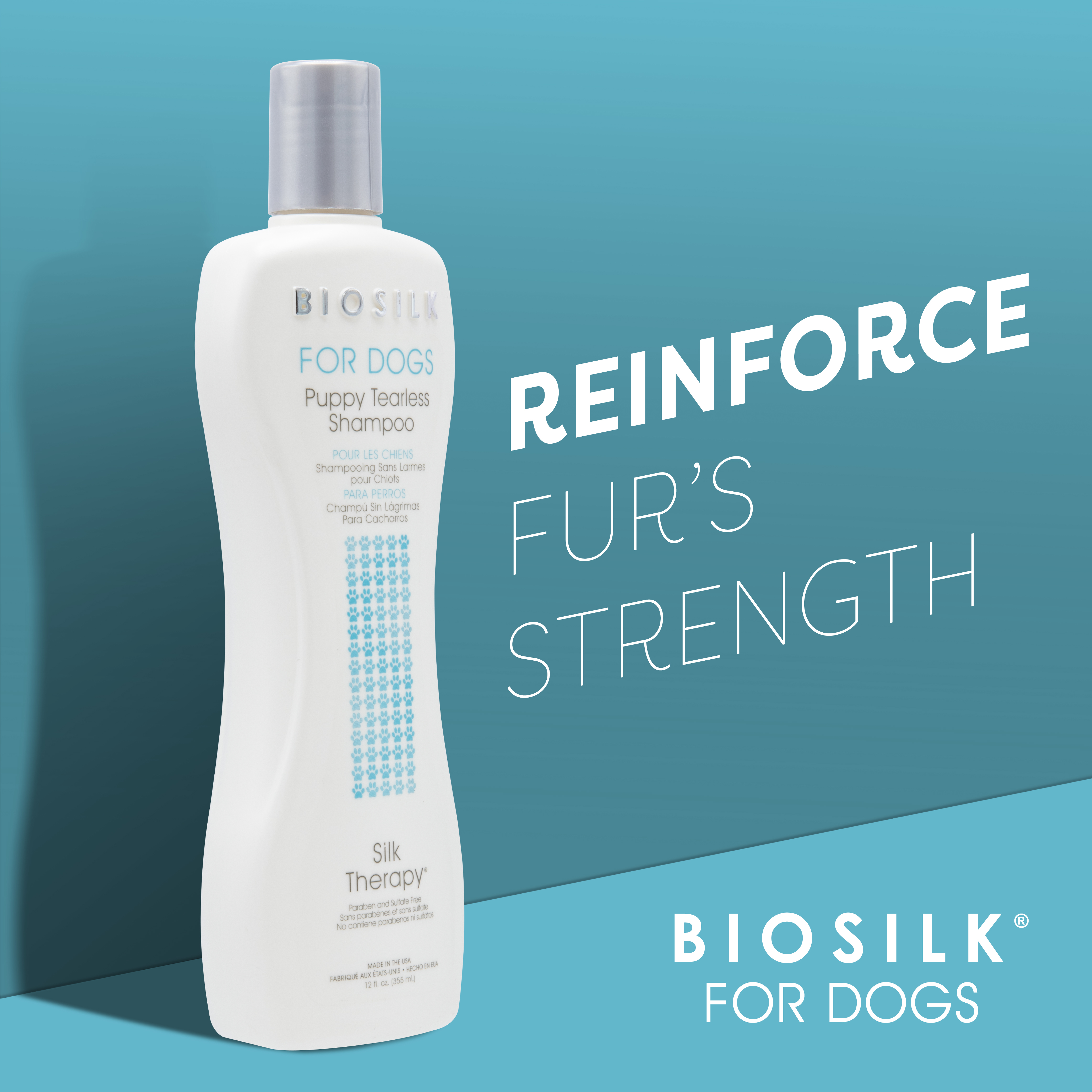 BioSilk Therapy Tearless Puppy Shampoo, 12 oz photo 6