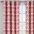 thumbnail image 2 of Modern Jacqueline Jacquard Drapes Grommet Top (Set of 2 Panels), 2 of 2