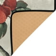 thumbnail image 3 of Yayeee Area Rugs for Living Room 5.2'x4' Indoor Non Slip Washable Bedroom Carpet, Red Floral Pattern, 3 of 6