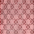 thumbnail image 1 of Ahgly Company Indoor Square Oriental Red Industrial Area Rugs, 5' Square, 1 of 4