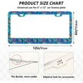 thumbnail image 2 of Coolnut Beautiful Butterfly License Plate Frames 2 Packs,License Plate Covers,Universal Aluminum Tag Frame for Front and Rear Car Tags13 Home Decor, 2 of 7