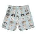 thumbnail image 7 of FORMRS Boys Swim Trunks Quick Dry Mesh Liner Boardshorts Sizes XS-XL, Cute Cat Faces, 7 of 7