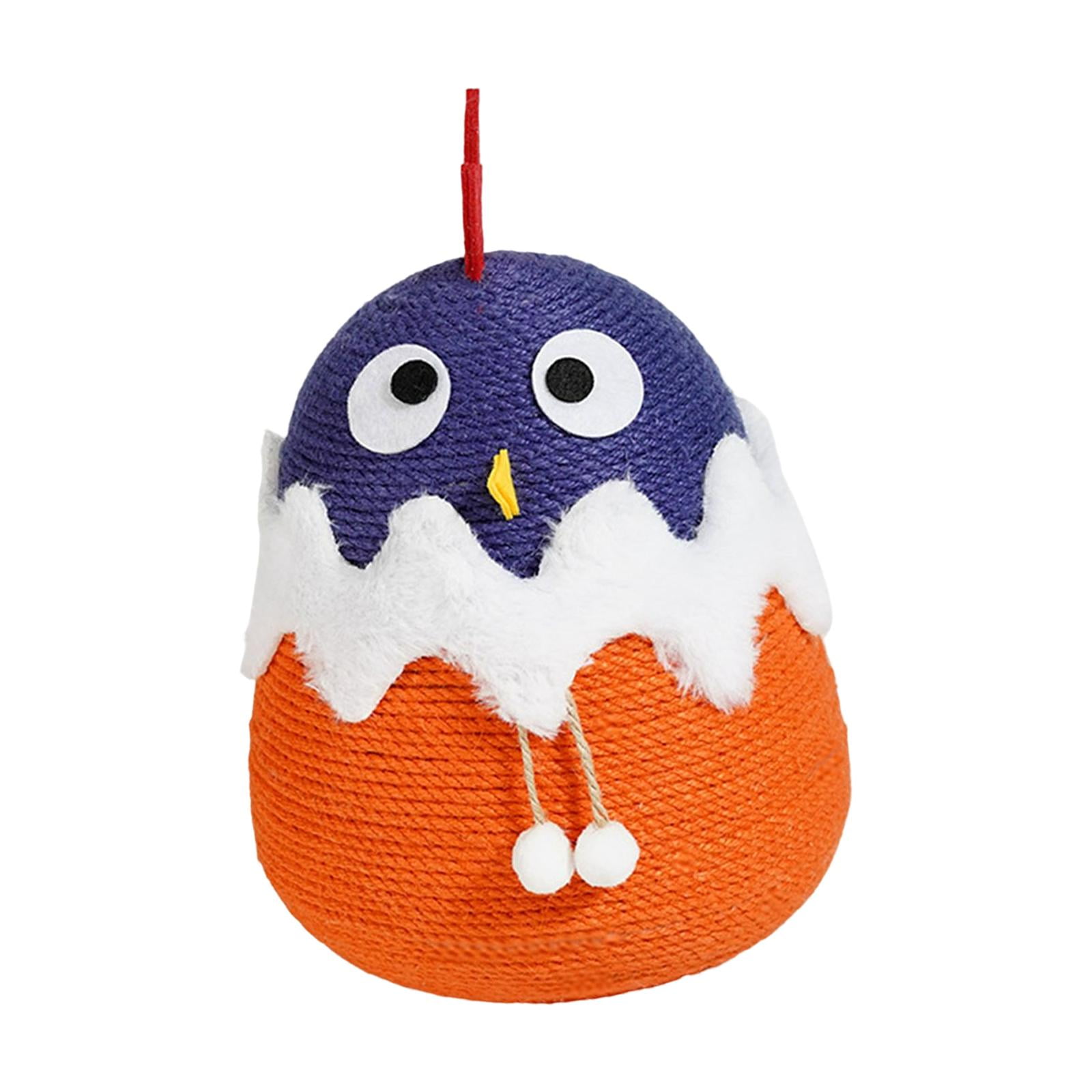 EHJRE Indoor Cats Tumbler Toy Interactive Agility Training Physical Exercise Bite Resistant Kitten Toys Swing Cats Scratching Ball Cat Accessories