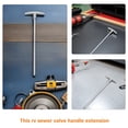 thumbnail image 3 of Homoyoyo Stainless Steel Rv Sewer Valve Extension Rod with Antislip Handle for Easy Waste Disposal, 3 of 8