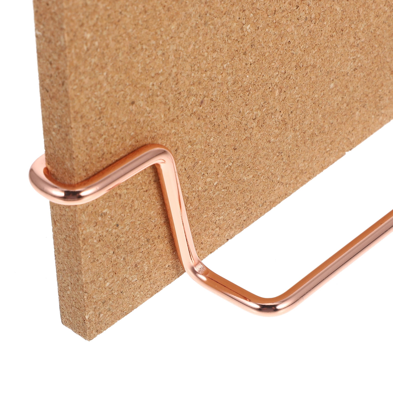 Masteelf Mini Cork Board Set for Desk Tabletop - Office Bulletin Board for Photos, Notes, and Decorative Wood Display