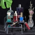 thumbnail image 2 of 1 Set 6pcs 3 Sizes Acrylic Display Risers Stand U-Shape Jewelry Display Holder 3 Steps Clear Riser Shelf Showcase for Jewelry Display Store Fixture Table Decorations (4.9/6.2/7.8"), 2 of 8