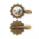 thumbnail image 1 of Tocado de pieza de pelo de horquilla de flor de metal vintage Unbranded Hannover, 1 of 3