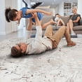 thumbnail image 5 of Naar Marfi 8X10 Area Rug, Multi Color Abstract, Non-Slip and Non-Shedding Area Rugs for Home Bedroom, Kitchen Floor, Bathroom, Dining and Office, 5 of 8