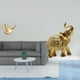thumbnail image 2 of Figura De Elefante Con Pájaros Dorados, Estatua De Animal Moderna, Escultura Decorativa Para Escritorio, Oficina, Repisa, Sala De Estar, Dormitorio, Estante, Escritorio, Decoración Del Hogar,, 2 of 8