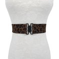 thumbnail image 2 of Femmes Robe Élastique Ceinture, Mode Large Ceinture Extensible Ceinture Cinch Ceinture Cummerbund, 2 of 5