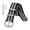 Black Grey Stripe, variant on Nylon Watch Band 18mm Military Ballistic Nylon Replacement Watch Strap with Stainless Steel Buckle for Men Women
