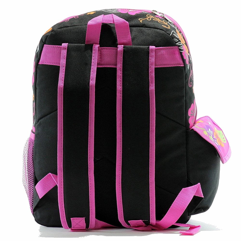 Dora The Explorer Backpack - Nick Jr. Popular Characters 16" School Bag, Black New 52200
