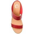 thumbnail image 5 of Journee Womens Alissa Wedge Heel Espadrille Sandals, 5 of 10