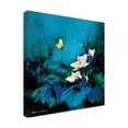 thumbnail image 4 of Canvas Wall Art - Thomas Leung 'Lotus Scent' Wall Art for Living Room, Bedroom, or Office Décor by Trademark Fine Art - 18 x 18 Inches, 4 of 4