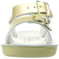 thumbnail image 2 of Salt Water 1720-GOLD: by Hoy Originals Gold Little Kids Sandals (12 M US Little Kid), 2 of 8