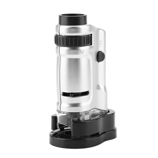 Microscopio mini NikouMX LED iluminado aumento 20X-40X