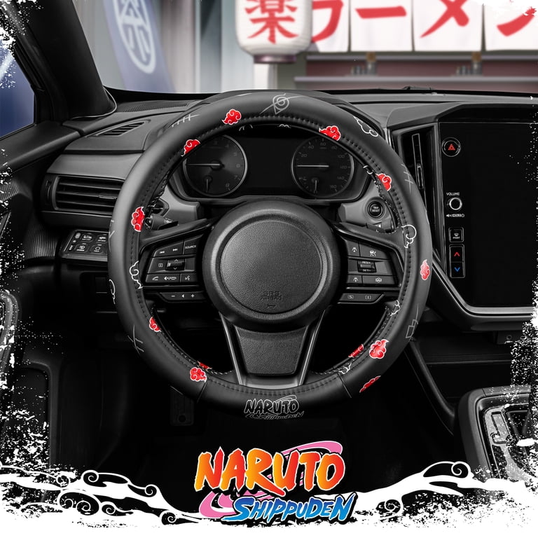 BDK, Naruto Shippuden Car Steering Wheel Cover, Akatsuki Edition