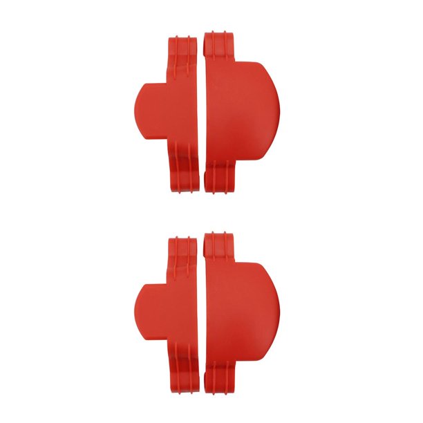 Methold Estabilizador de hélice Soporte de fijación flexible de silicona Protector de ala de protección de dron plegable para MINI 3 PRO Accesorios Rojo 2piezas