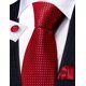thumbnail image 5 of Set de corbata Barry.Wang de seda a cuadros con gemelos, 150 x 8,5 cm, 5 of 5