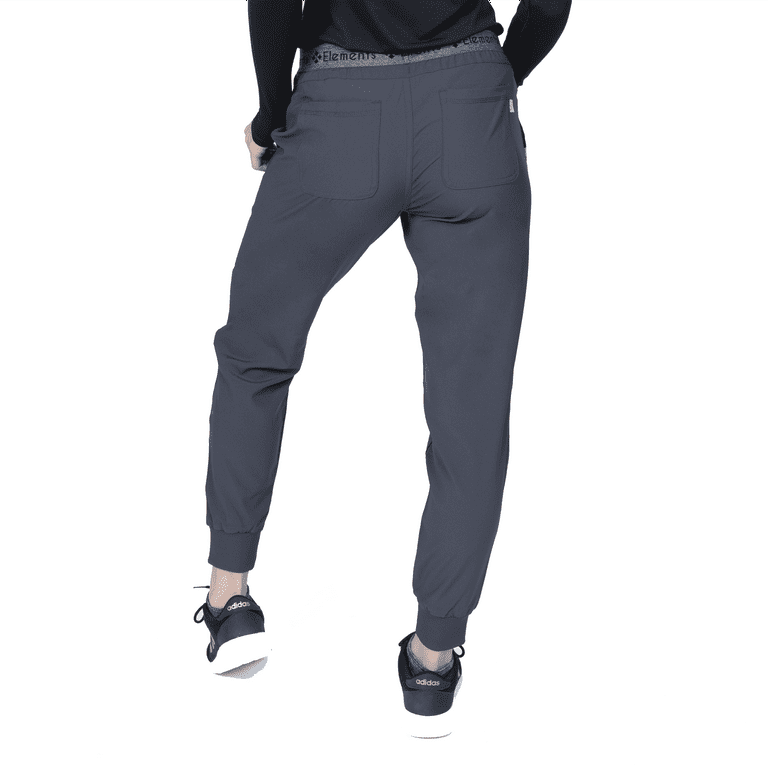  Cherokee Jogger Pants for Women with Mid Rise WW115P, XXS  Petite, Black: Clothing, Shoes & Jewelry