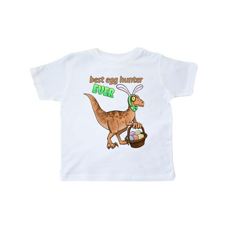 Best Egg Hunter Ever Easter dinosaur Toddler (Kidz Bop Best Time Ever Shirt)