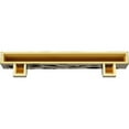 thumbnail image 5 of Ekena Millwork 6"H x 10"D x 72"W Pecky Cypress Faux Wood Fireplace Mantel Kit with Ashford Corbels, Burnished Honey Dew, 5 of 12
