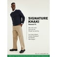 thumbnail image 4 of Dockers Men's Relaxed Fit Signature Khaki Lux Cotton Stretch Pants, 4 of 6