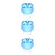 thumbnail image 1 of Seitruly Auricular Auricular compatible con Bluetooth Auricular de llamada manos libres Azul Type1 NO1, 1 of 6